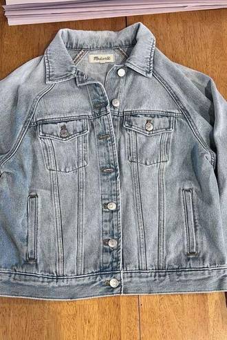 Madewell  "BRIDE" JEAN JACKET WOMENS SIZE XS