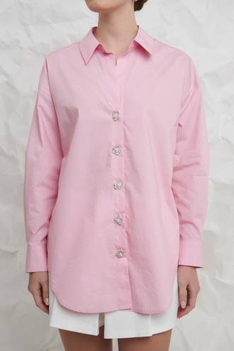 English Factory Button Up Top