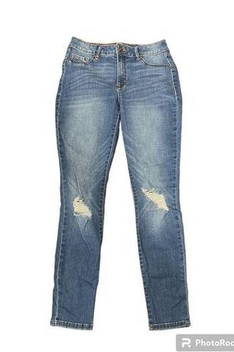 REWASH  Brand Los Angeles Mid Rise Distressed Blue Jeans Size 5/27