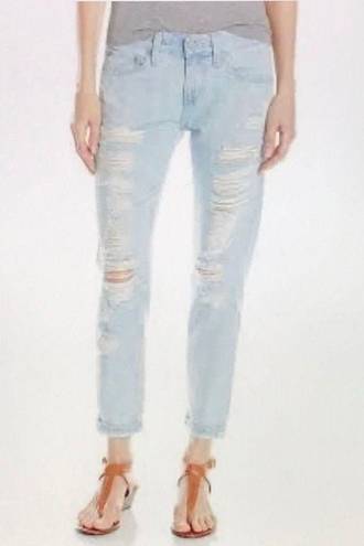 AG Adriano Goldschmied AG Destroyed Piper Slouchy Crop Jeans