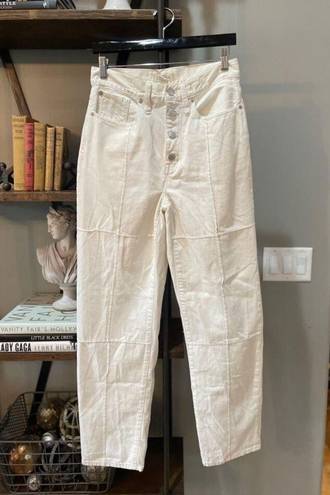 Madewell  Baggy Straight Jeans High Rise Vintage Canvas Womens Size 27