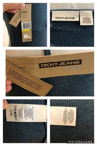 DKNY Jeans Premium Blue Tank Top