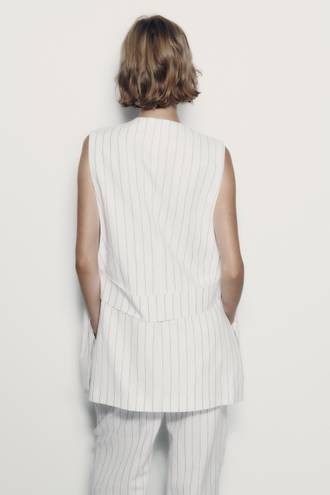 ZARA Pinstripe Vest