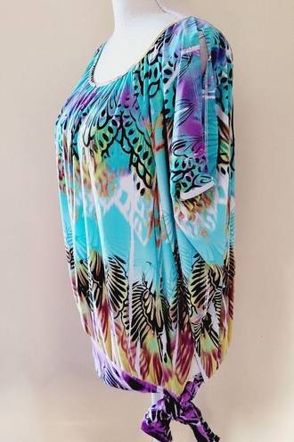 Candie's  subliminal cold shoulder blouse size mediu