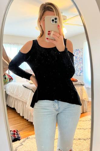 Acemi Off The Shoulder Black Top