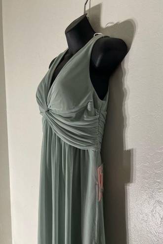 Birdy Grey Women’s  sage green bridesmaids dress size large