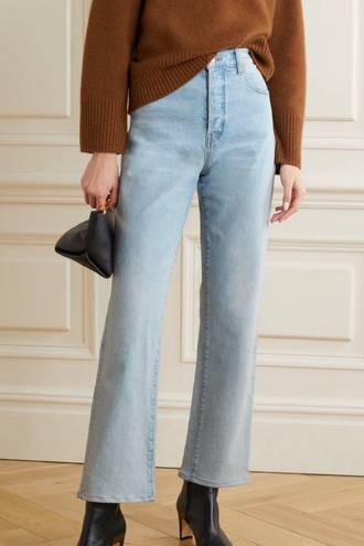 Veronica Beard Blake High-rise Stretch Straight leg Jeans