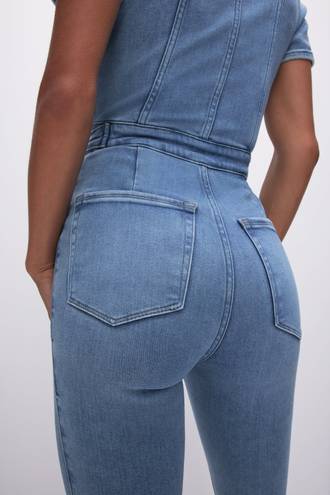 Good American Denim Jumpsuit