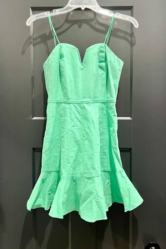 idem Ditto Strapless Green dress