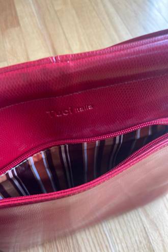 Tuci Italia leather crossbody bag Red