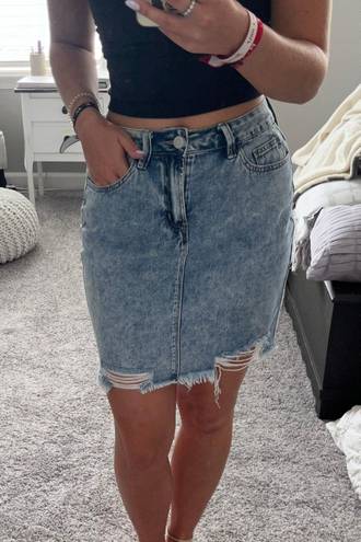 Ymi Jean Skirt