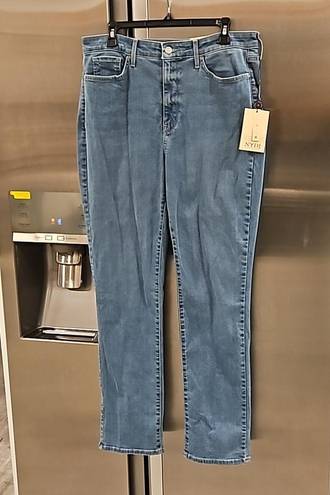 NYDJ 💕💕 Sheri High Rise Slim Jeans ~ Nottinghill Blue 12 NWT