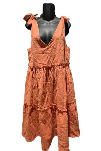 Petal and Pup  Rust Nikhil Dress