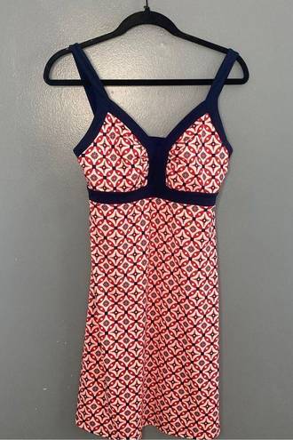 Patagonia Geometric Print Cross Back Dress