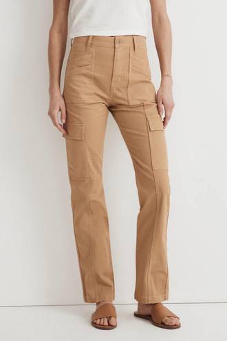 Madewell The Garment-Dyed '90s Straight Cargo Pant.