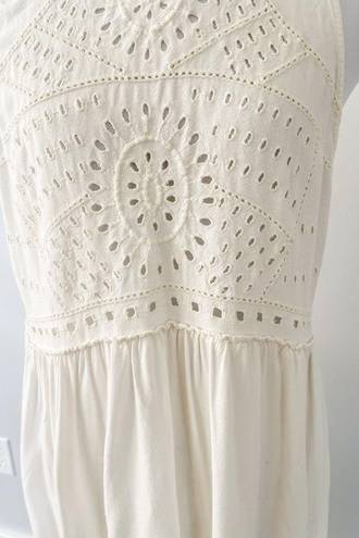 Urban Outfitters Hinge Beachy Boho White Swim Cover Up