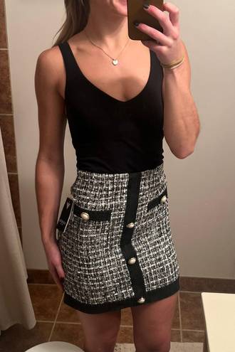 GUESS Tweed Skirt NWT