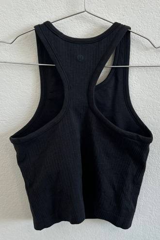 Lululemon Black Ebb To Street Tank