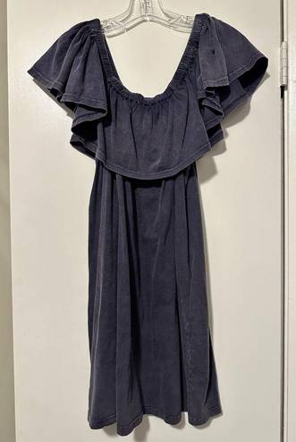 Bluheaven NWT  mineral washed button up dress size S