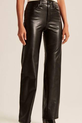 Abercrombie & Fitch Abercrombie Vegan Leather Pants