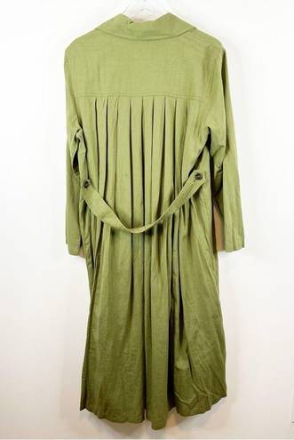 Free People NWT  Rae Duster S Green