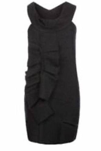 ALLSAINTS  Black Mini Peekoa Wool Dress Size 2