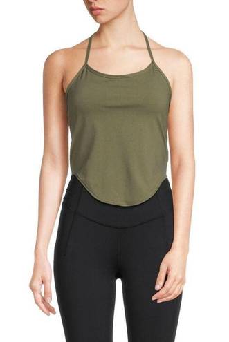 Free People Movement Olive Green Top