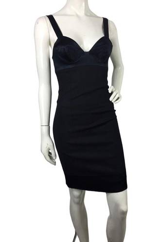 Rebecca Taylor  Wool Underwire Bustier Fitted Bodycon Dress 0