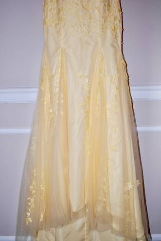 Yellow Prom Dress Size 2