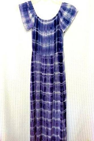 One Clothing Tie Dye Maxi Dress Boho Festival  XSmall