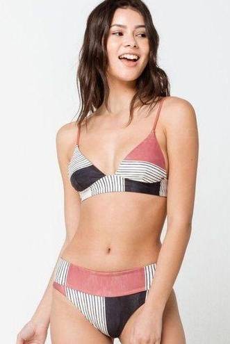 Rip Curl  Open Road Reversible Tri Bikini Top and Bottom Size M