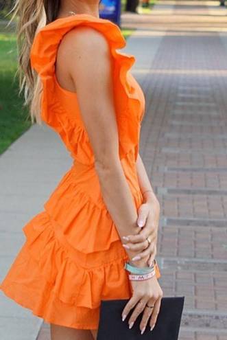 Boutique Orange mini dress