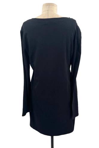 n:philanthropy  Francis Tee Dress Long Sleeve Black Size Large