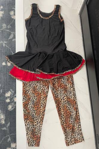 Revolution Dancewear Leopard Costume One Piece