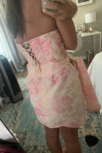 Boutique Pink Cocktail Dress Size L