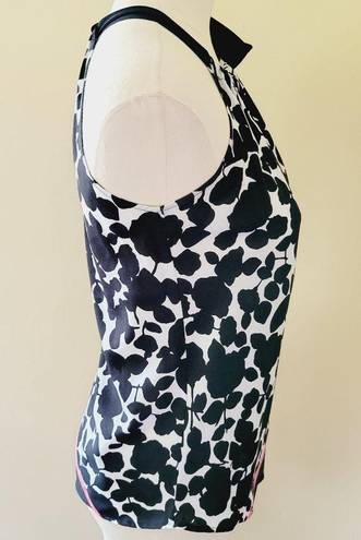 Ny&co NY& abstract floral halter blouse size xs