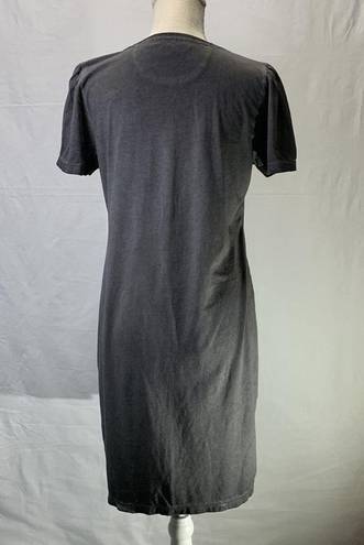 DKNY Gray Studded T-Shirt Dress Size Medium