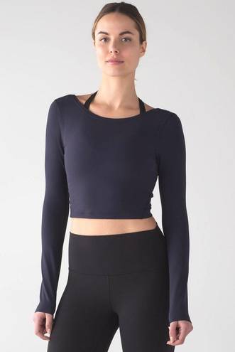 Lululemon Navy Long Sleeve 