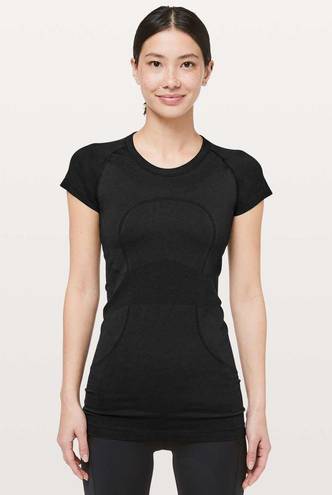 Lululemon Black Swiftly Tech Short Sleeve 2.0