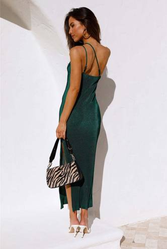 Hello Molly Hera Angel Maxi Dress Green