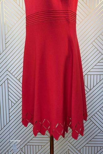 Ted Baker  London Tannia Cut-Out Skater Dress Red