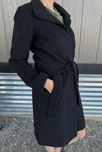 Banana Republic Black Peacoat