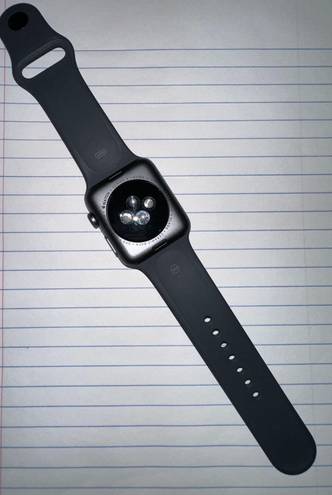 Apple Black  Watch Series 3 with black band