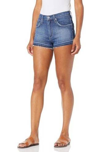 James Jeans  Marlo High Rise Mom Cut Off Jean Shorts in Retrospect 24 Women’s