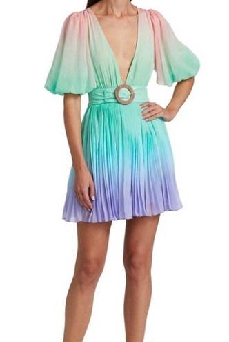 Rococo  Sand Emi Ombré Pleated Mini Dress