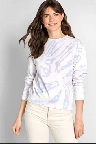 Modcloth  Crewneck Athleisure Tie Dye 100% Cotton Sweatshirt Medium