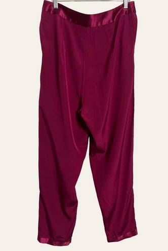 Bordeaux Fleur Du Mal  High Waist Dressy Tuxedo Pants Size 4