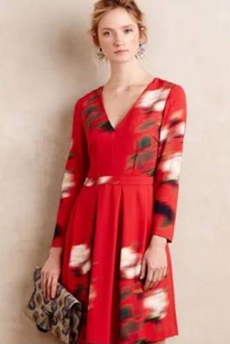 Peter Som Anthropologie teamed up with  to create the prefect work dress.Size 2