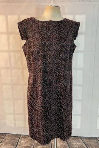 MM.LaFleur Mm La Fleur the Sarah 7.0 dash jacquard print sheath dress size 1x