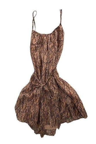 Heartloom  Women's Animal Print Alli Buff Dress Sz Large